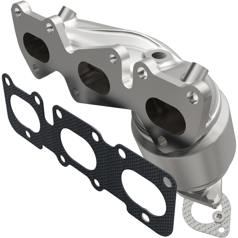 Catalytic Converter with Integrated Exhaust Manifold - 52783